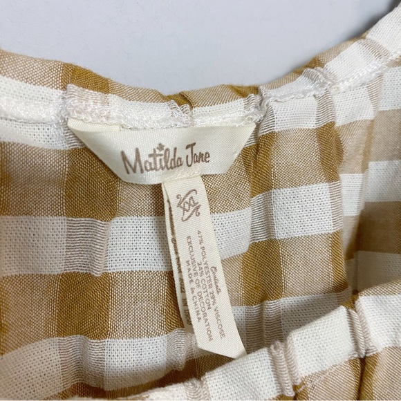 Matilda Jane Annabelle Plaid Off Shoulder Top - Picture 4 of 7